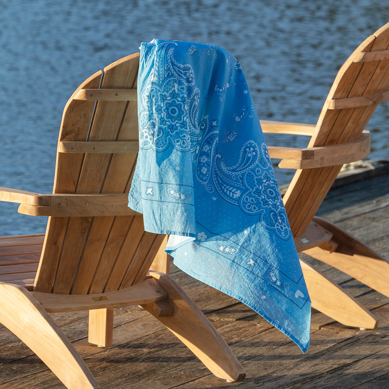 Bandana Sarong — Blue - Empire Home