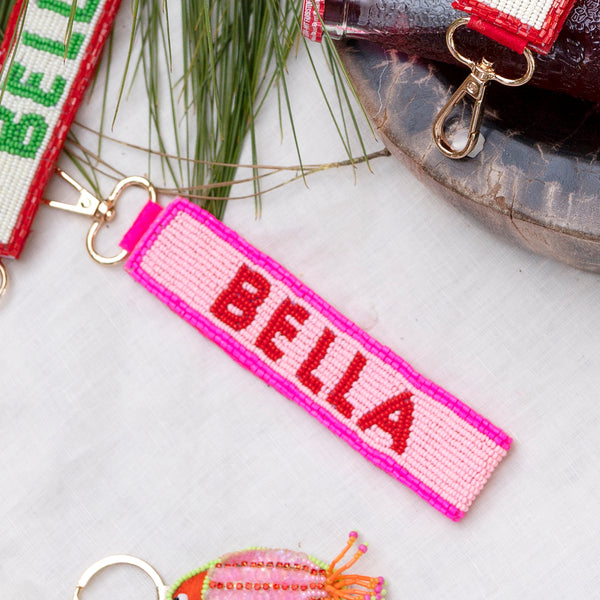 Ciao Bella Key Chain — Pink - Empire Home