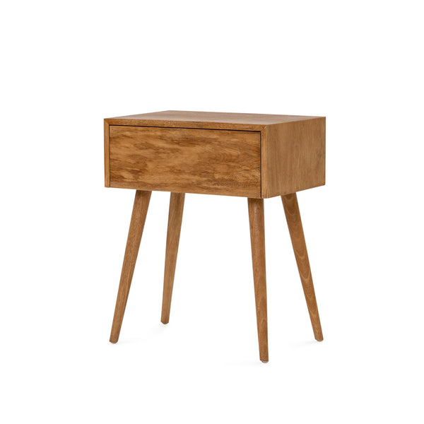 Amsterdam Bedside without Shelf β Rustic Matte - Empire Home