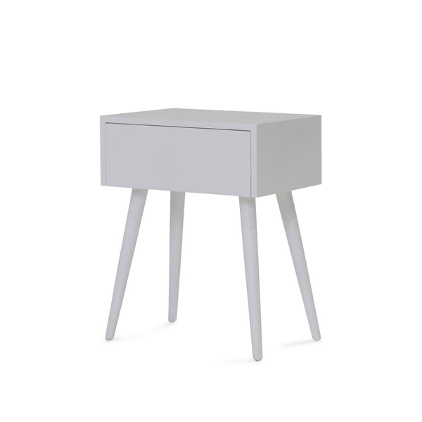 Amsterdam Bedside without Shelf β White - Empire Home