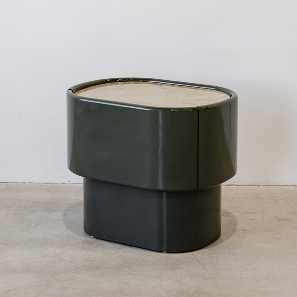Benetton Side Table β Olive - Empire Home