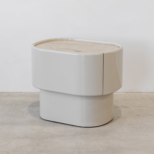 Benetton Side Table β Putty - Empire Home