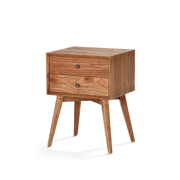 Porto Bedside β Antique Mindi - Empire Home
