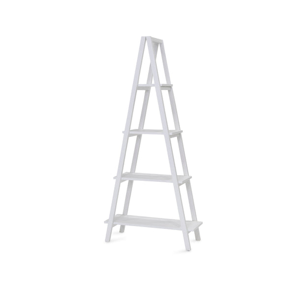 Pyramid Bookcase — White - Empire Home
