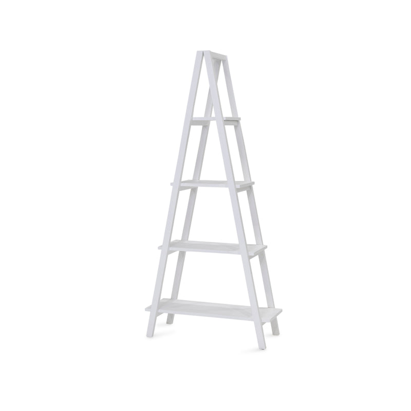 Pyramid Bookcase — White - Empire Home
