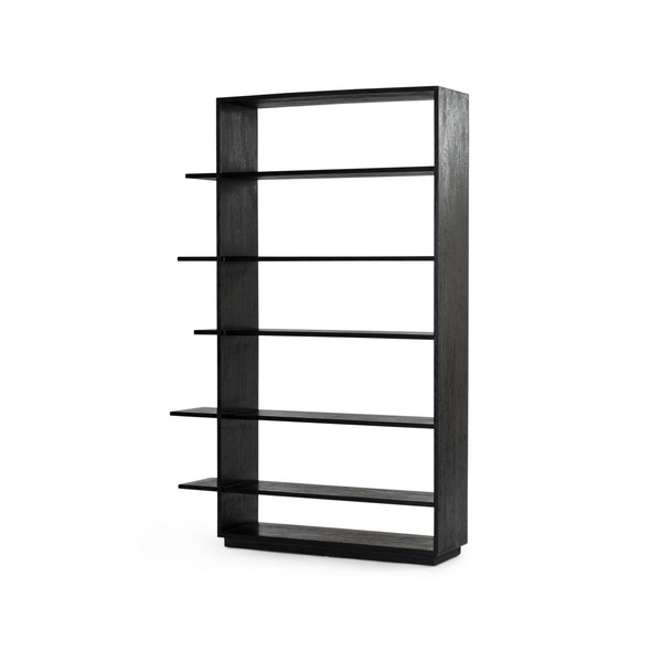 Yuli Bookcase — Black - Empire Home