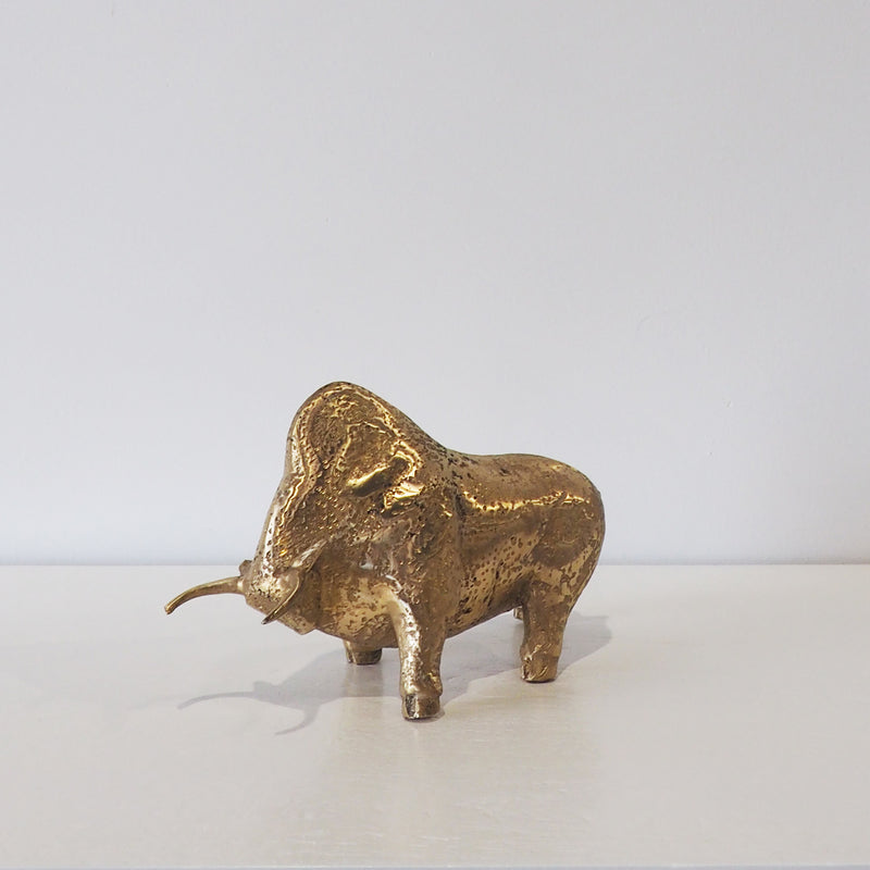 Brass Matador Bull - Empire Home