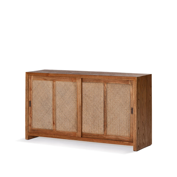Bianca 2 Door Buffet — Antique Mindi/Weave - Empire Home