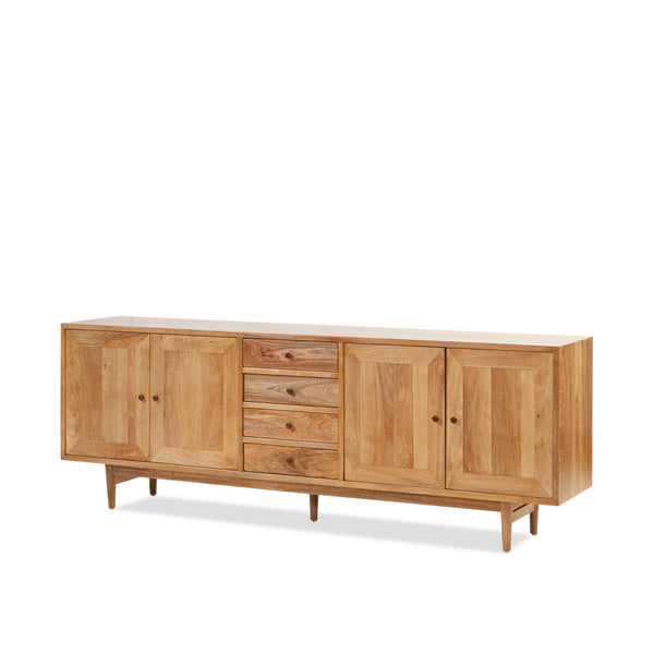 Lia Mini Buffet — Natural Sealed - Empire Home