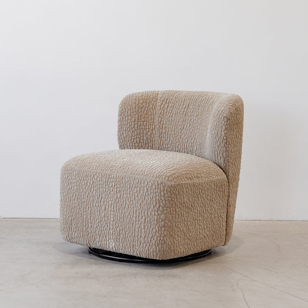 Knox Swivel Chair — Caramel - Empire Home