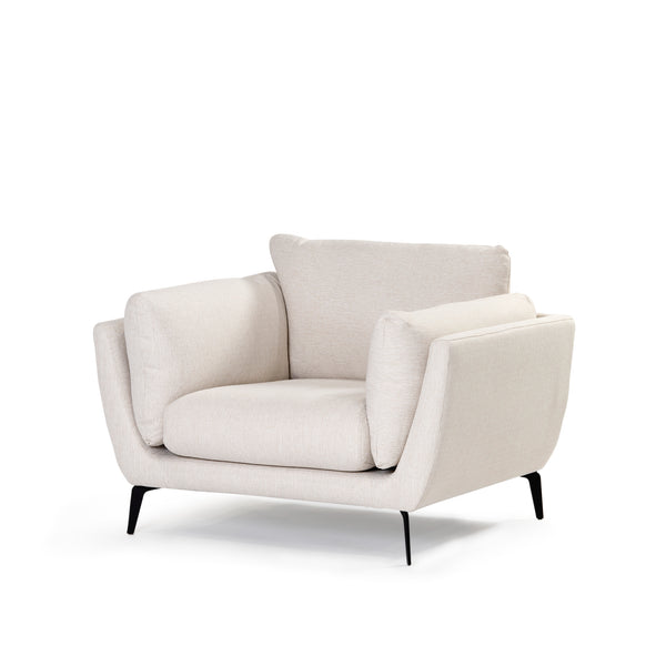 Marc Armchair — Creme - Empire Home