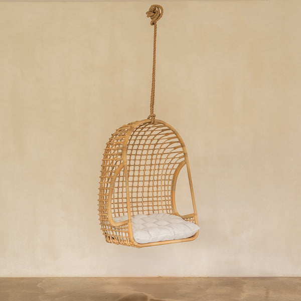 Skye Outdoor Hanging Chair — Natural - Empire Home
