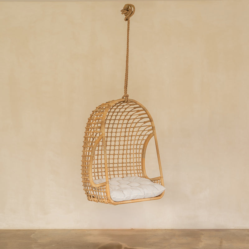 Skye Outdoor Hanging Chair — Natural - Empire Home