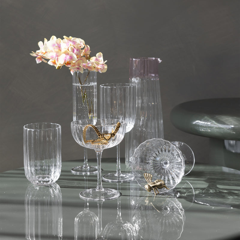 Sophia Wine Glass — Clear - Empire Home