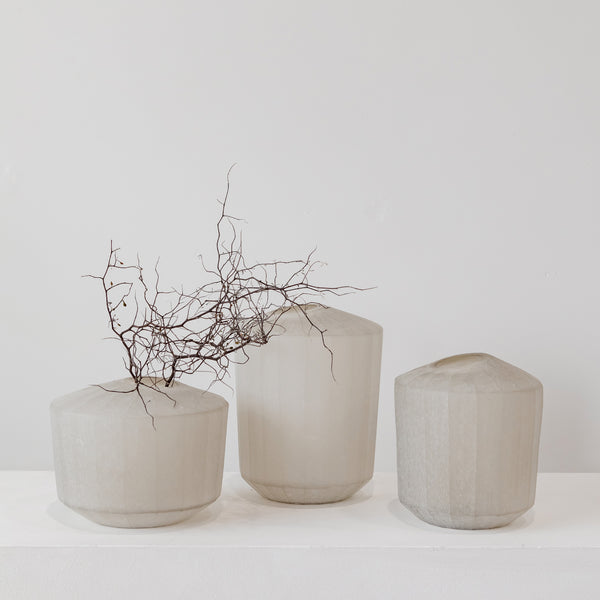 Hana Vase — Smoke - Empire Home