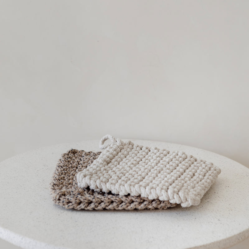 Cotton Knit Trivet - Empire Home
