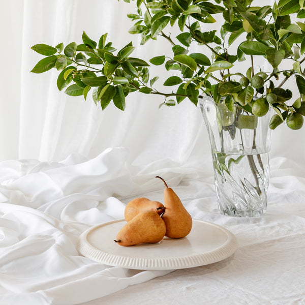Suki Marble Lazy Susan — White - Empire Home