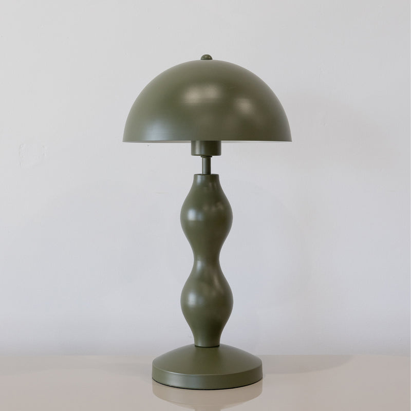 Luc Table Lamp — Olive - Empire Home