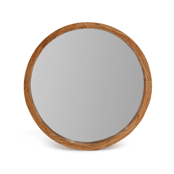 Retreat Round Mirror — Antique Mindi - Empire Home
