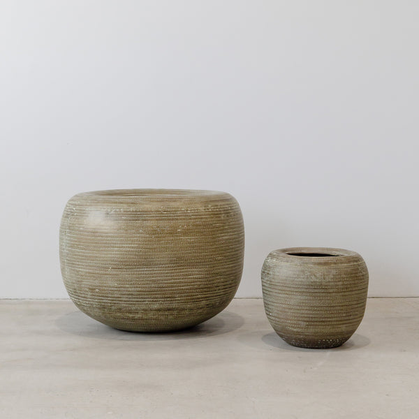 Beaten Pot — Antique Green - Empire Home