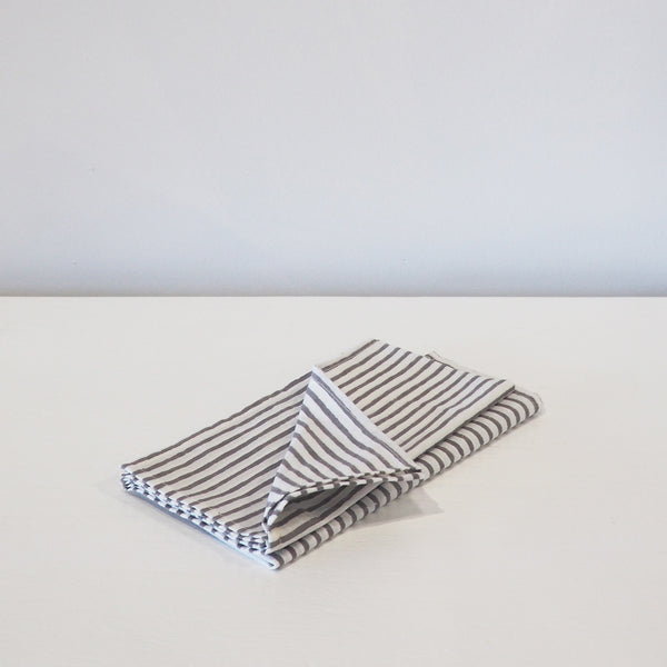 Grey Stripe Napkin - Empire Home