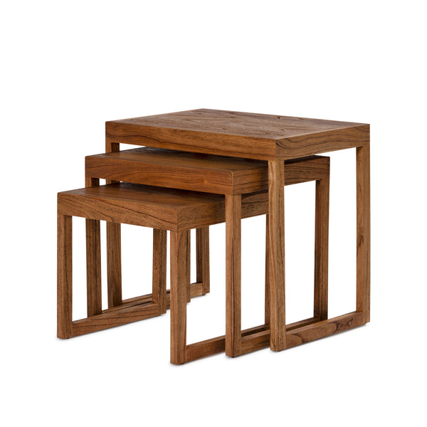 Cortina Nest Table — Antique Mindi - Empire Home
