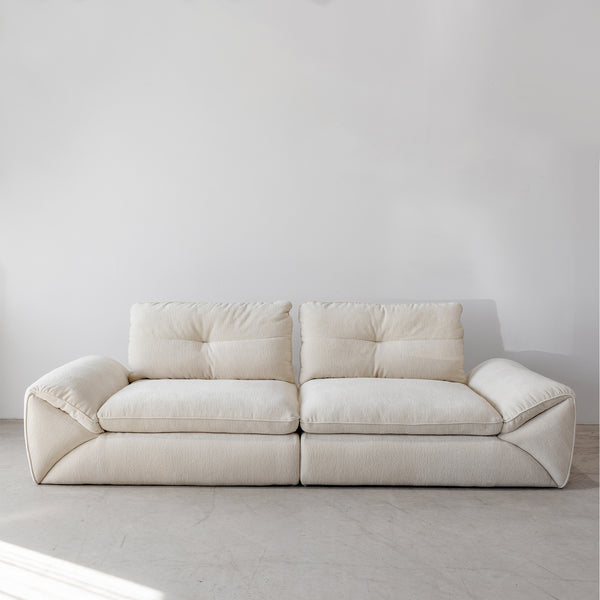 Rippley Sofa — Stone - Empire Home
