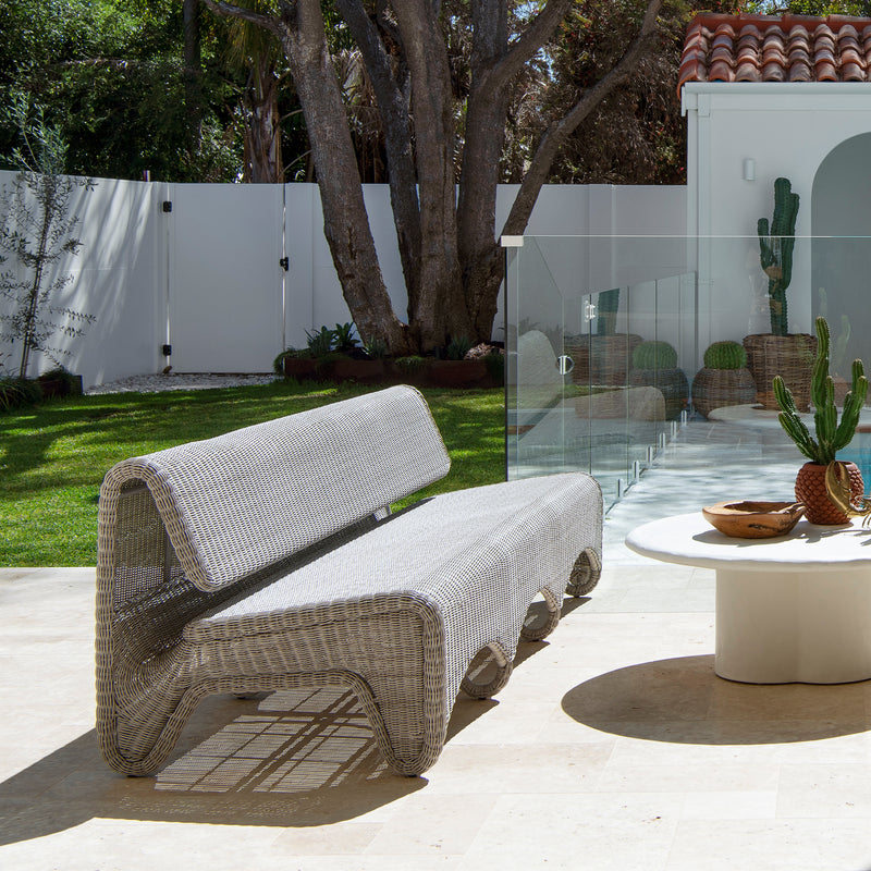 Zaza Outdoor Sofa — Grey - Empire Home