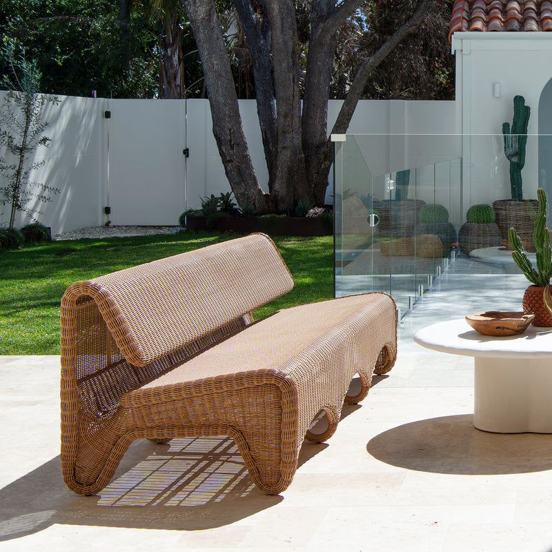 Zaza Outdoor Sofa — Natural - Empire Home