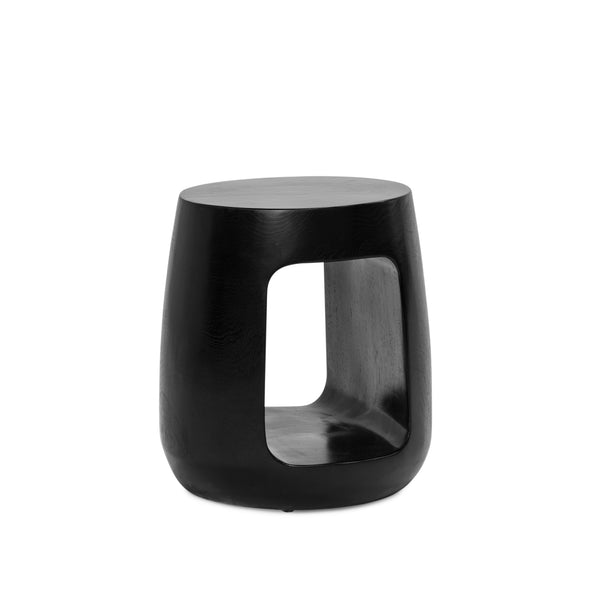 Meh Square Stool — Black - Empire Home
