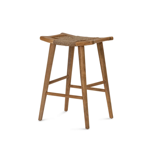Republic Bar Stool — Rustic Matte/Seagrass - Empire Home