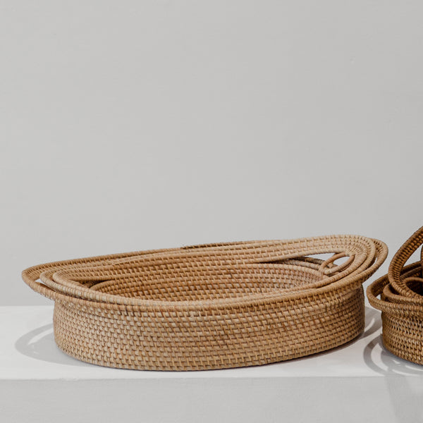 Weaver Tray — Light Natural - Empire Home