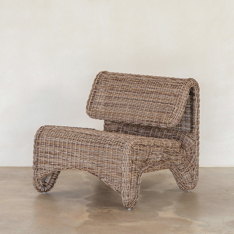 Zaza Outdoor Chair — Husk Round Weave - Empire Home