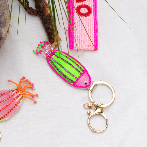Fish Key Chain — Green - Empire Home