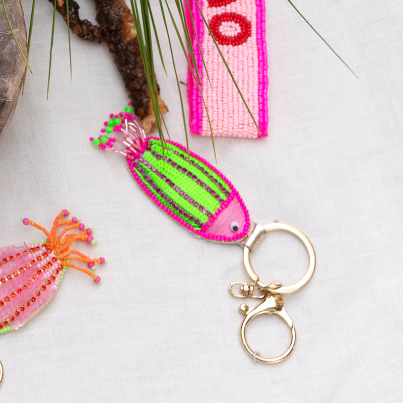 Fish Key Chain — Green - Empire Home