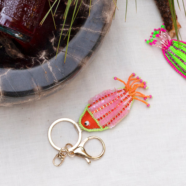 Fish Key Chain — Pink - Empire Home