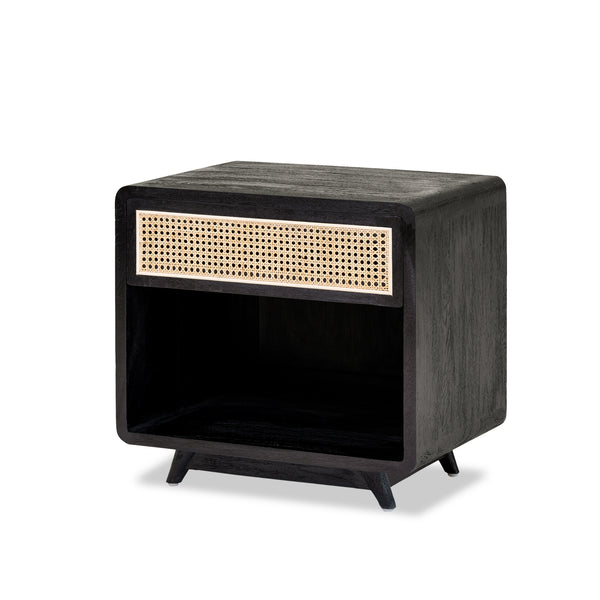 Romeo Bedside — Black - Empire Home