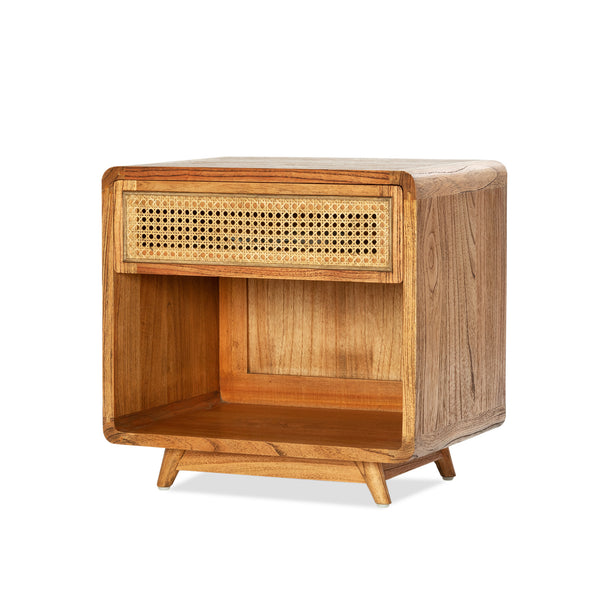 Romeo Bedside β Antique Mindi - Empire Home