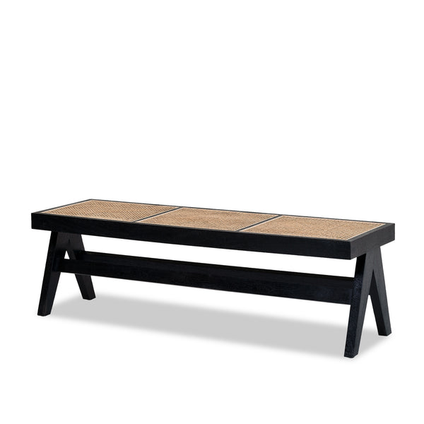 Belagio Bench — Black - Empire Home