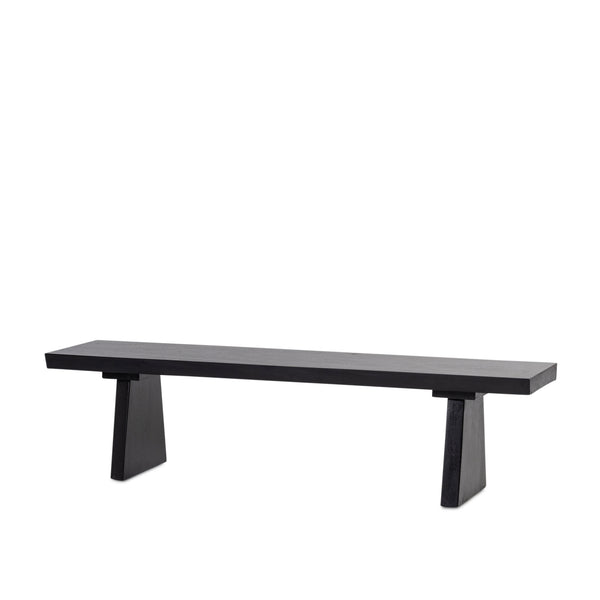 Organic Meh Block Bench — Black - Empire Home
