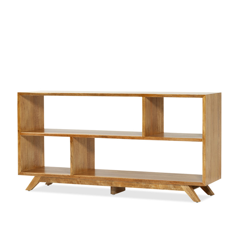 Avoca Bookcase — Natural Sealed - Empire Home