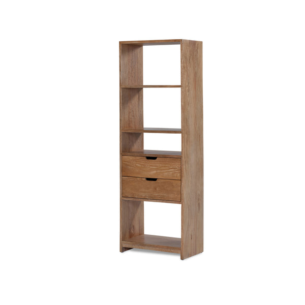 Florida Single Bookcase — Natural Sealed - Empire Home