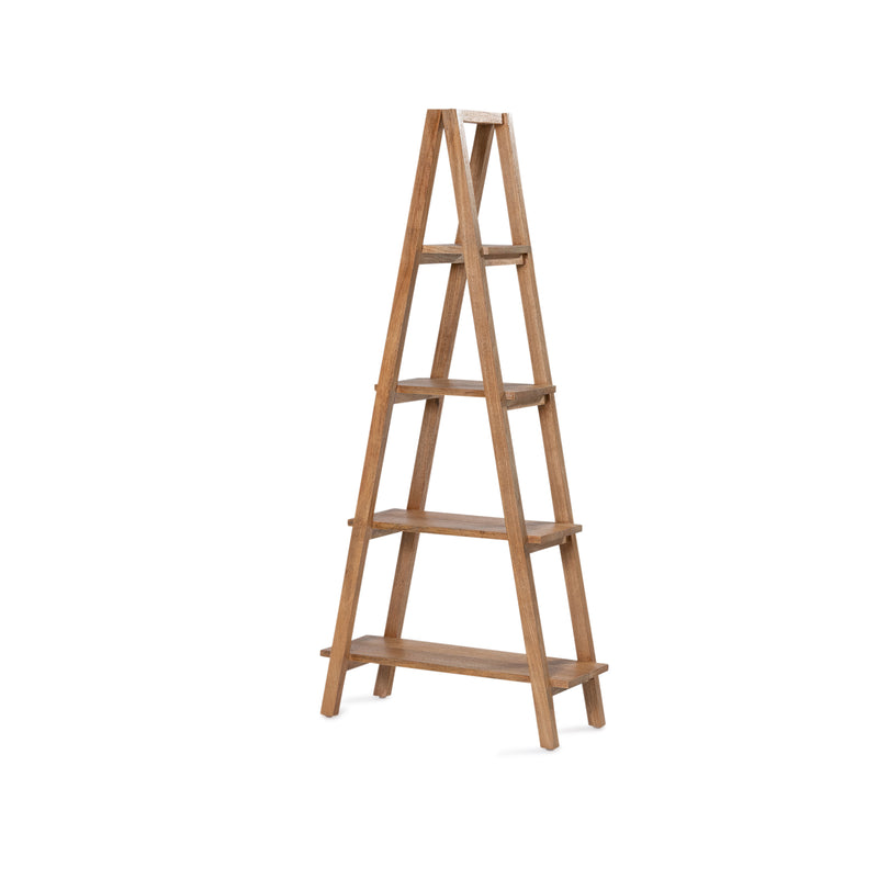 Pyramid Bookcase — Rustic Matte - Empire Home