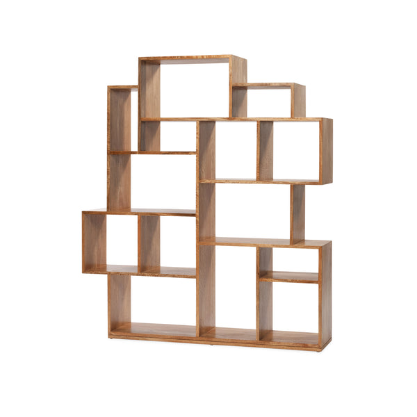 Paris Large Bookcase — Natural Sealed - Empire Home