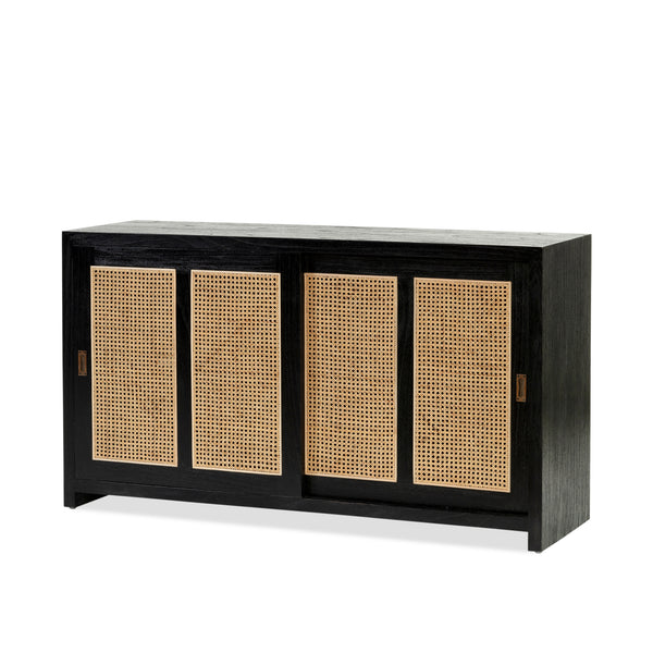 Bianca Buffet 2 Door — Black - Empire Home