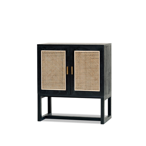 Rita 2 Door Buffet — Black - Empire Home