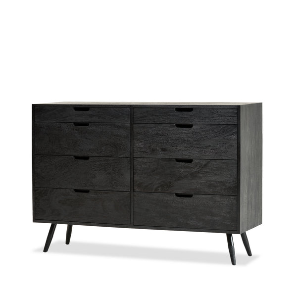 Graduated Chest 4x2 — Black - Empire Home