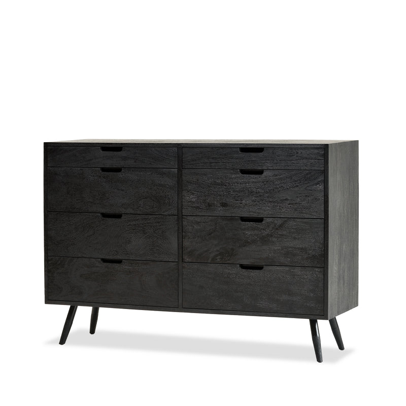 Graduated Chest 4x2 — Black - Empire Home