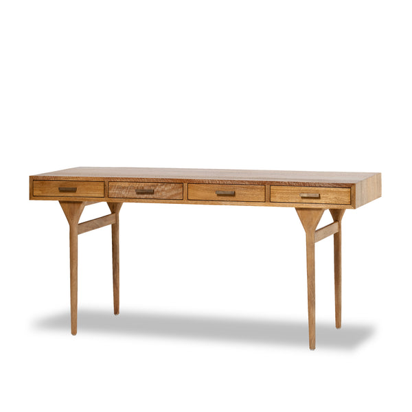 Zoe Desk — Natural Sealed - Empire Home