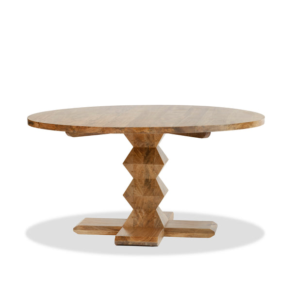 Angus Dining Table — Natural Sealed - Empire Home